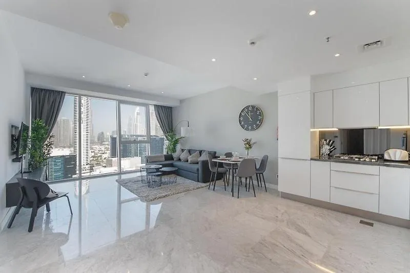 דובאי Stylish 1Br Apartment With Skyline Views In Business Bay 10 Mins To Burj Khalifa