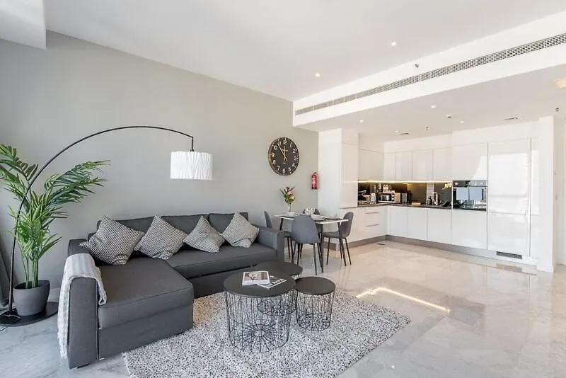 דובאי Stylish 1Br Apartment With Skyline Views In Business Bay 10 Mins To Burj Khalifa